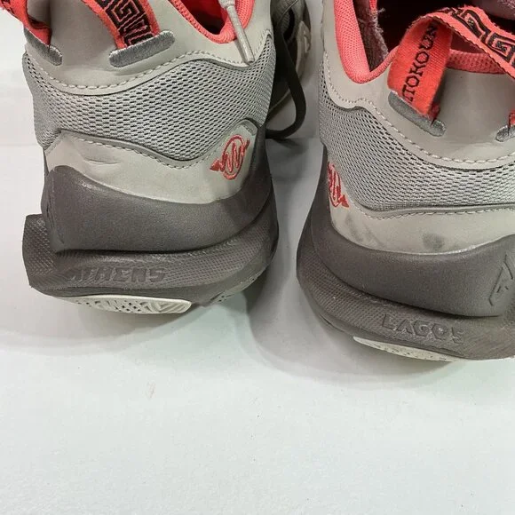 Nike Giannis Immortality 2 Mens Basketball Shoes Sz 8.5 Gray/Coral Lace-Up - Picture 6 of 7